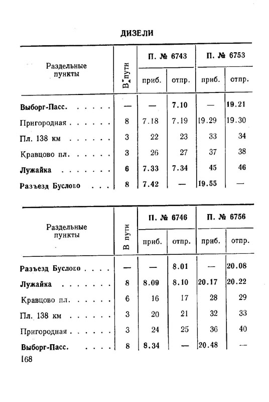 Служебное расписание